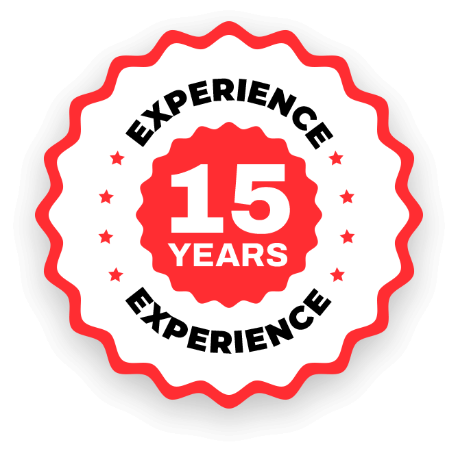 Badge - 15 years experience